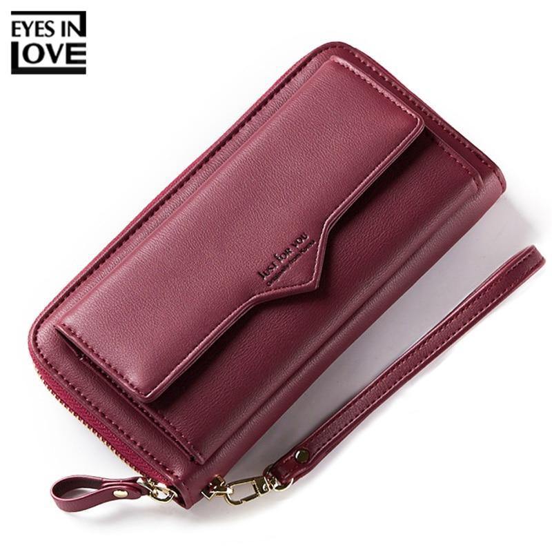 Planet Gates Women Wallet Clutch Cell Phone Pocket Card Holder Long Wallets Female Wristband Ladies Handbag Purse HOT