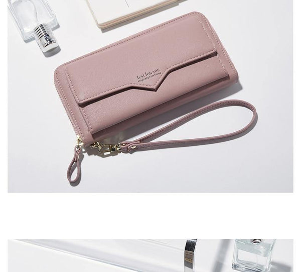Planet Gates Women Wallet Clutch Cell Phone Pocket Card Holder Long Wallets Female Wristband Ladies Handbag Purse HOT