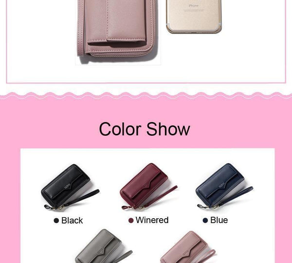 Planet Gates Women Wallet Clutch Cell Phone Pocket Card Holder Long Wallets Female Wristband Ladies Handbag Purse HOT