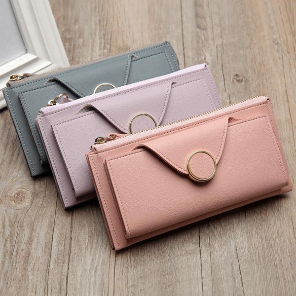 Planet Gates Women Wallet Fashion Japan Style Wallet Female Zipper Pouch Handbag Casual Women Purse Card Holders Portefeuille Femme