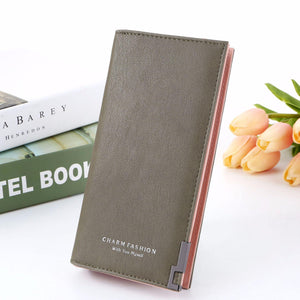 Planet Gates Women Wallet Fashion Ladies' Frosted Wallet Female Long Korean Zipper Purse Female Student Wallet coin Purse Card Holder