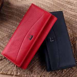 Planet Gates Women Wallet Genuine Leather High Quality Coin Purse Female Cowhide