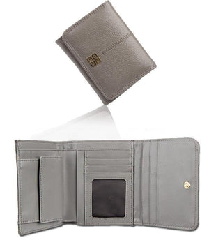 Planet Gates Women Wallet Genuine Leather Short Card Holder Coin Purse Ladies Leather Wallets Mini Small Wallet High Quality Fashion Wallet