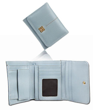 Planet Gates Women Wallet Genuine Leather Short Card Holder Coin Purse Ladies Leather Wallets Mini Small Wallet High Quality Fashion Wallet