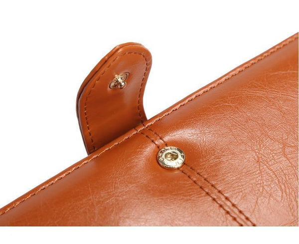 Planet Gates Women Wallet High Quality Wristlet Clutch Wallet Female Card Holder Leather Ladies Long Purses