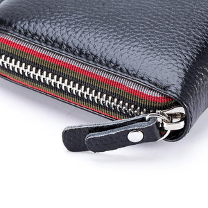 Planet Gates Women Wallet with Interior  Female Large Purse  Carteira Woman Genuine Leather Card Holder Money Bag Ladies Coin