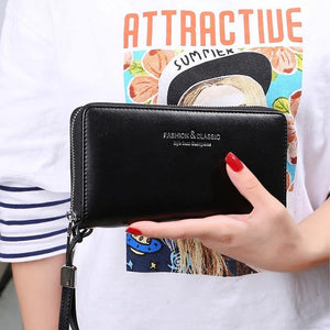 Planet Gates Women Wallets 27 Slots Card Holder Phone Pocket Female Wallet Clutch Money Bag Long Ladies Purse