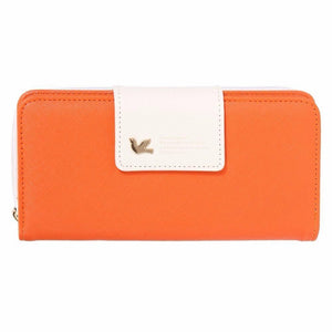 Planet Gates Women Wallets Brand PU Leather Long Leather Women Clutch Bag Hasp Zipper Wallet Card Holders Clutch Money Bag Carteira