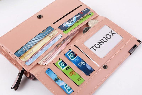Planet Gates Women Wallets Fashion Lady Wristlet Handbags Long Money Bag Zipper Coin Purse Cards ID Holder Clutch Woman Wallet Burse Notecase