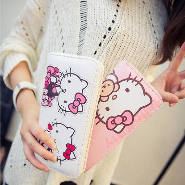 Planet Gates Women Wallets Mickey Bag Minnie Purse Leather Handbag Females Billeteras Ladies Clutch Bag Embrayage Sac Bolsas Feminina