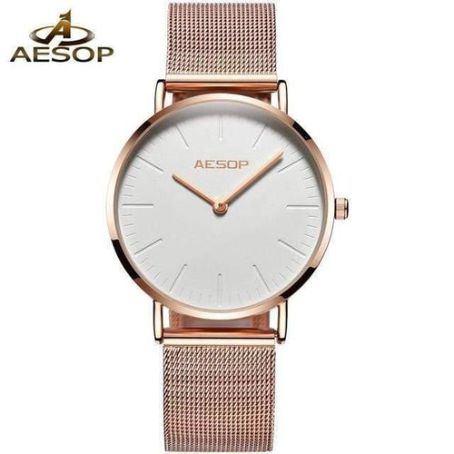 Planet Gates Women watch 1 Rose Gold Luxury Ladies Watch Ultra thin Wrist Watch Quartz Clock Woman Watch  Milanese Steel relogio feminino