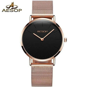Planet Gates Women watch 2 Rose Gold Luxury Ladies Watch Ultra thin Wrist Watch Quartz Clock Woman Watch  Milanese Steel relogio feminino