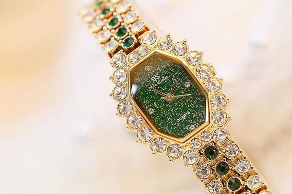 Planet Gates Women Watches Diamond Famous Brand Elegant Dress Quartz Watches Ladies Rhinestone Wristwatch Relogios Femininos