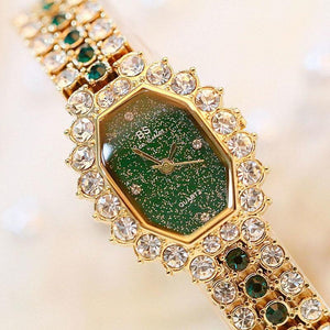 Planet Gates Women Watches Diamond Famous Brand Elegant Dress Quartz Watches Ladies Rhinestone Wristwatch Relogios Femininos