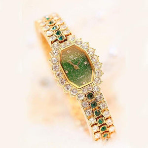 Planet Gates Women Watches Diamond Famous Brand Elegant Dress Quartz Watches Ladies Rhinestone Wristwatch Relogios Femininos