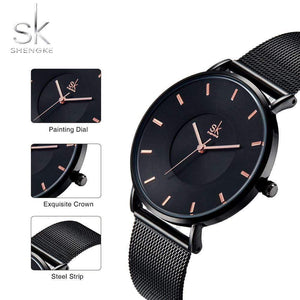 Planet Gates Women Watches High Quality Ultra thin Quartz Watch Woman Elegant Dress Ladies Watch Montre Femme SK