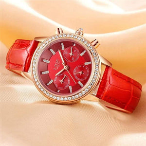 Planet Gates Women Watches Leisure fashion Leather Quartz Ladies Diamond Dress watch Female gift Relogio Feminino+Box