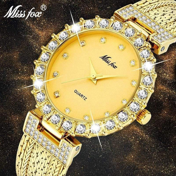 Planet Gates Women Watches Luxury Brand Watch Bracelet Waterproof   Diamond Ladies Wrist Watches For Women Quartz Clock Hours