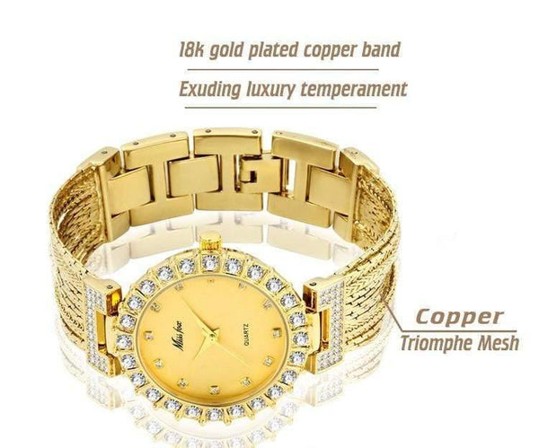Planet Gates Women Watches Luxury Brand Watch Bracelet Waterproof   Diamond Ladies Wrist Watches For Women Quartz Clock Hours