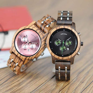 Planet Gates Women Watches Luxury Chronograph Date Quartz Watch Luxury Versatile Ladies Wooden Timepieces Accept Logo Drop Shipping