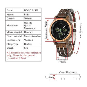 Planet Gates Women Watches Luxury Chronograph Date Quartz Watch Luxury Versatile Ladies Wooden Timepieces Accept Logo Drop Shipping