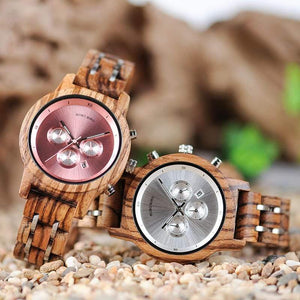 Planet Gates Women Watches Luxury Chronograph Date Quartz Watch Luxury Versatile Ladies Wooden Timepieces Accept Logo Drop Shipping