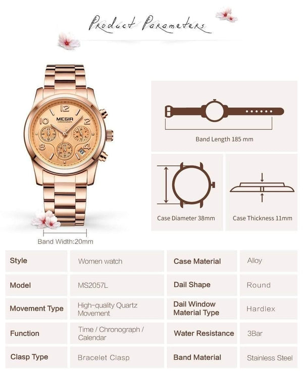 Planet Gates Women Watches Relogio Feminino Fashion Sport Ladies Lovers Watch Clock Top Brand Chronograph Wristwatch 2057