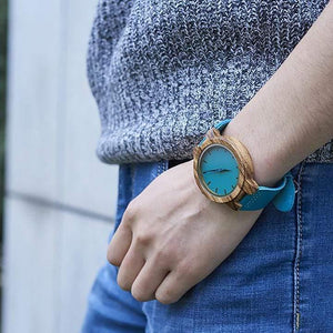 Planet Gates Women Watches relogio feminino Luxury Fashion Blue Leather Strap Lover's Quartz Wristwatch C-C28 DROP SHIPPING