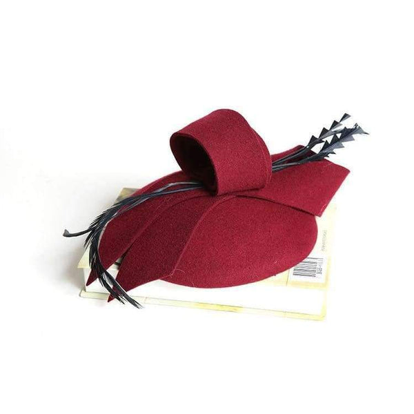 Planet Gates Women Wedding Hats Hair Accessories Fascinator Hat Autumn Winter Hollow Veil Wool Felt Women Fedoras Cocktail Formal Dress Hats