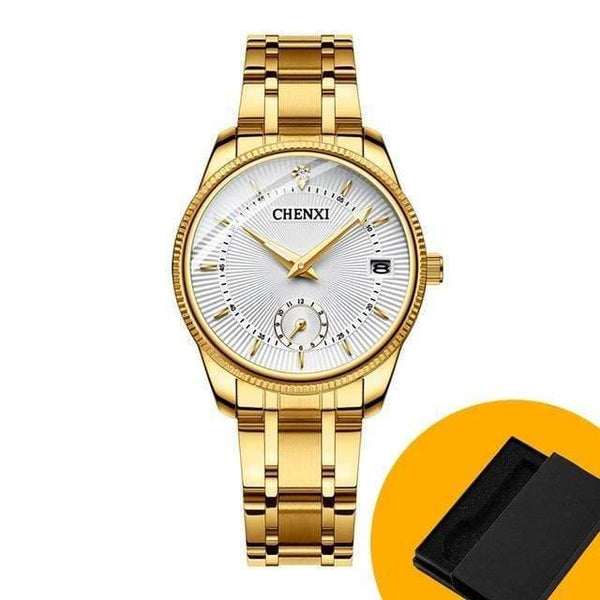 Planet Gates Women White in Box Watch Men Watches Lady Top Brand Luxury Quartz Wristwatch For Lover's Fashion Dress Clock Relogio Masculino