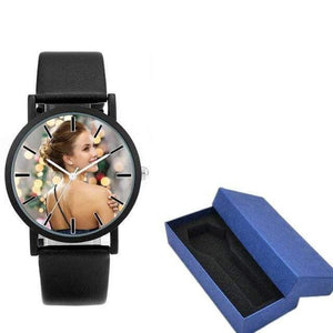 Planet Gates women with box Printing wristwatch Customized watches logo design Birthday Gift for lover's Picture Customize clock