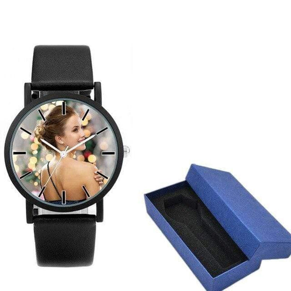 Planet Gates women with box Printing wristwatch Customized watches logo design Birthday Gift for lover's Picture Customize clock