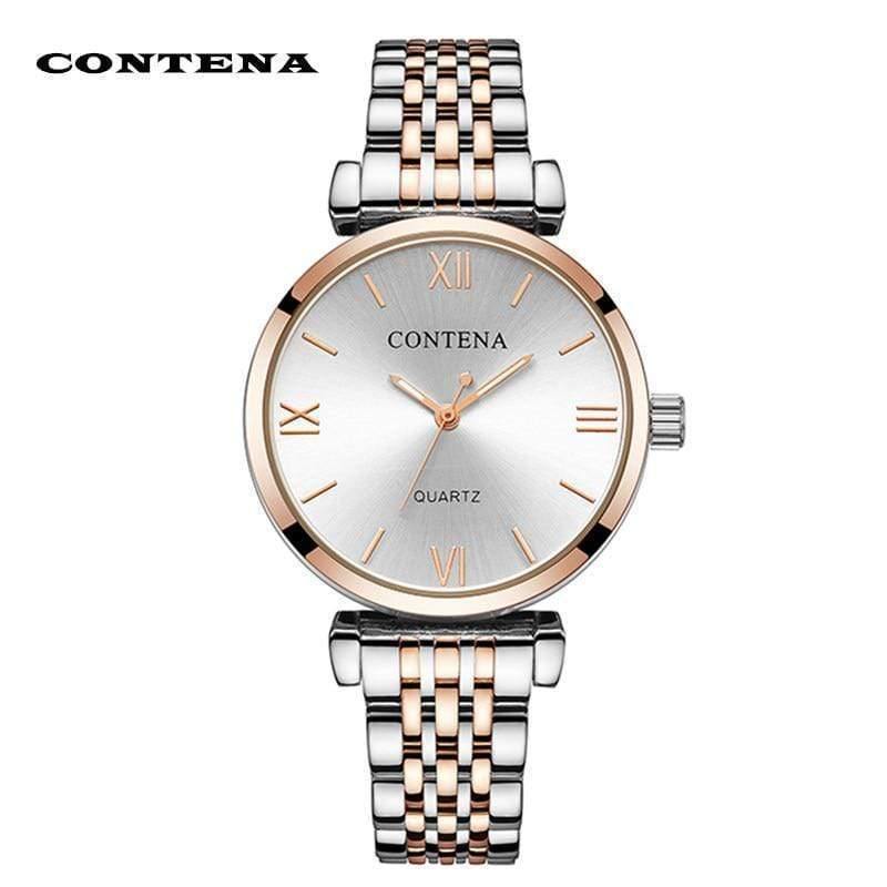Planet Gates Women Wristwatch  Luxury  Rhinestone Full Steel Women's Watches Quartz Saati Montre Femme Relojes Mujer Clock
