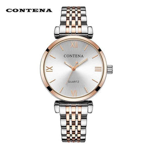 Planet Gates Women Wristwatch  Luxury  Rhinestone Full Steel Women's Watches Quartz Saati Montre Femme Relojes Mujer Clock