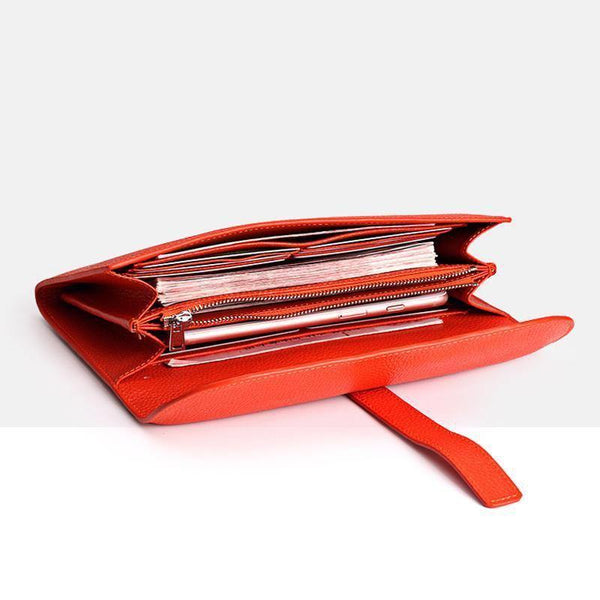 Planet Gates Womens Wallets and Purses Fashion Large Capacity Ladies Purse Cowhide Luxury Handbags Women Bags Designer