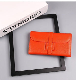 Planet Gates Womens Wallets and Purses Fashion Large Capacity Ladies Purse Cowhide Luxury Handbags Women Bags Designer