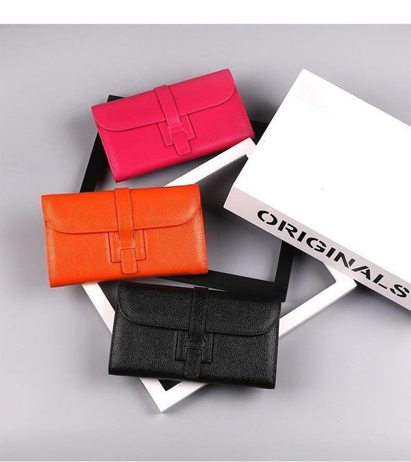 Planet Gates Womens Wallets and Purses Fashion Large Capacity Ladies Purse Cowhide Luxury Handbags Women Bags Designer