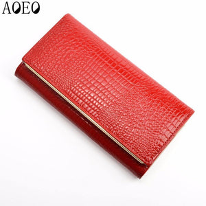 Planet Gates Womens wallets and purses Leather Long Standard with phone Zipper Coin purse Card Holder Ladies Combination Lock Wallet Female