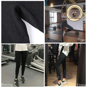 Planet Gates Womens Yoga Pants High Elasticity High Waist Yoga Leggings for Women Hip Up Fitness Sport Leggings Women Gym Running Tights