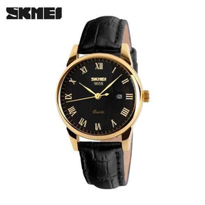 Planet Gates womgn gold 3 Watch lovers Watches Women Men Dress Watches Leather Dress Wristwatches Fashion Casual Watches Gold 1/pcs