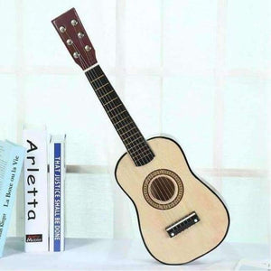 Planet Gates wood color / 30 Inches 23-inch Guitar Children's Performance Small Acoustic Guitar Instrument Entry-level Acoustic Guitar Musical Instrument Gift AGT08