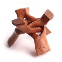 Planet Gates Wood Craft Display Stand Pedestal Base Foundation For Crystal Ball Globe Sphere Ball Egg Cute