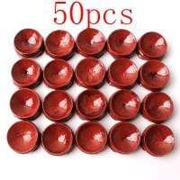 Planet Gates Wood Craft Stand Pedestal Base Foundation For Crystal Ball Sphere Globe Sphere Ball Egg Red