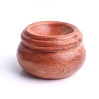 Planet Gates Wood Craft Stand Pedestal Base Foundation For Crystal Ball Sphere Globe Sphere Ball Egg Red