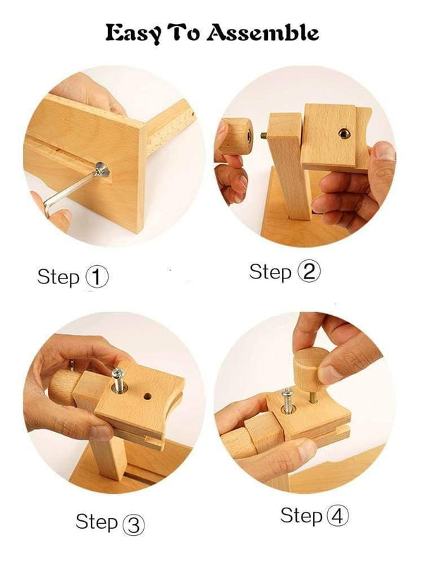 Planet Gates Wood Embroidery Hoop Stand Cross Stitch Embroidery Frame Desk Standing Rack Craft Needlework Art Sewing Home Stitchwork Tools