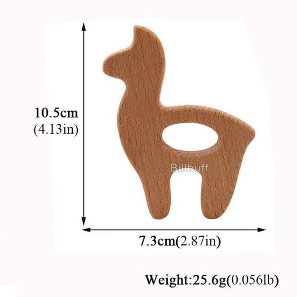 Planet Gates wood teether A Hot Baby Teether Wooden Animal Pacifier Pendant Leaves Beech Squirrel Rodent Baby Gym Accessories Tooth Pendant Nursing Toy Gift