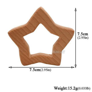 Planet Gates wood teether h Hot Baby Teether Wooden Animal Pacifier Pendant Leaves Beech Squirrel Rodent Baby Gym Accessories Tooth Pendant Nursing Toy Gift