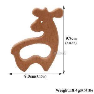 Planet Gates wood teether i Hot Baby Teether Wooden Animal Pacifier Pendant Leaves Beech Squirrel Rodent Baby Gym Accessories Tooth Pendant Nursing Toy Gift