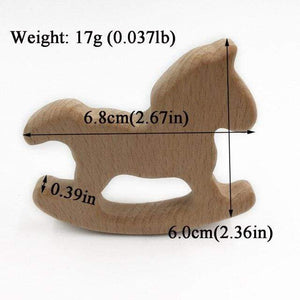 Planet Gates wood teether L Hot Baby Teether Wooden Animal Pacifier Pendant Leaves Beech Squirrel Rodent Baby Gym Accessories Tooth Pendant Nursing Toy Gift