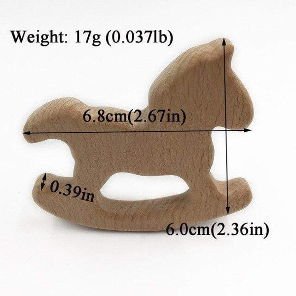 Planet Gates wood teether L Hot Baby Teether Wooden Animal Pacifier Pendant Leaves Beech Squirrel Rodent Baby Gym Accessories Tooth Pendant Nursing Toy Gift